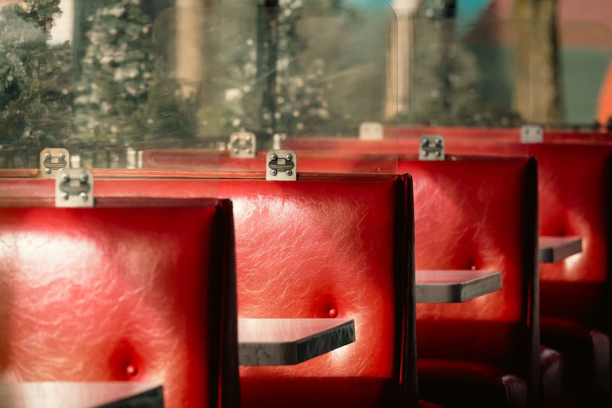 A vintage restaurant interior
