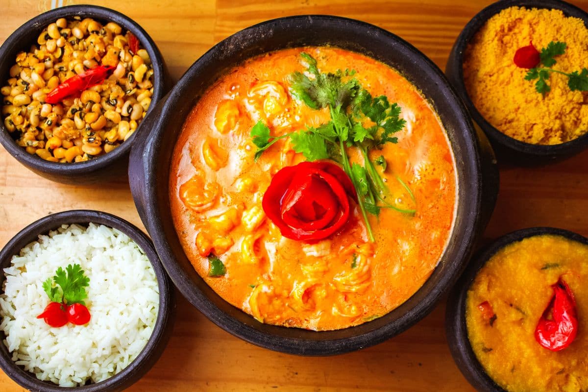 A bowl of savory rice