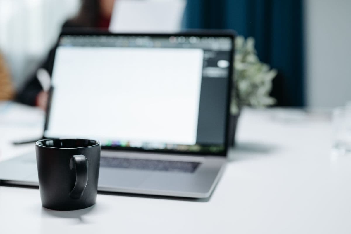 A professional office workspace